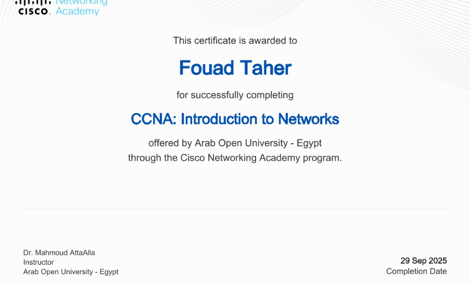 CCNA: Introduction to Networks